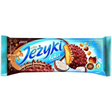 Ciastka JEŻYKI 140g kokosowe