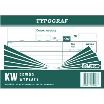 Druk- KW Kasa Wyda TYPOGRAF