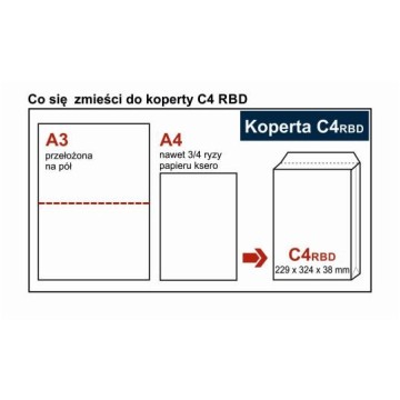 Koperty rozszerzane C4 białe [25]