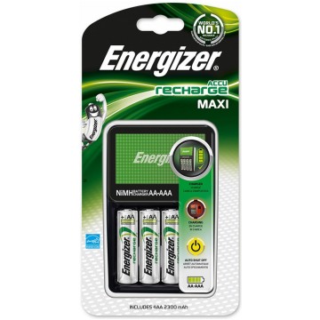 Ładowarka ENERGIZER MAXI AA POWER PLUS + 4 akum.