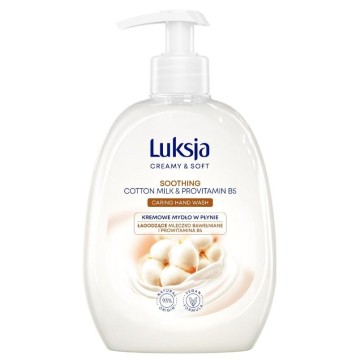 Mydło w płynie LUKSJA COTTON 500ml dozownik