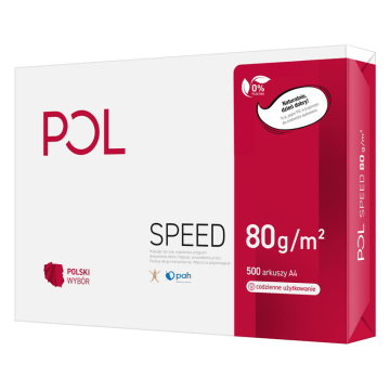 Papier ksero POLSPEED A4 80g (C) [500]