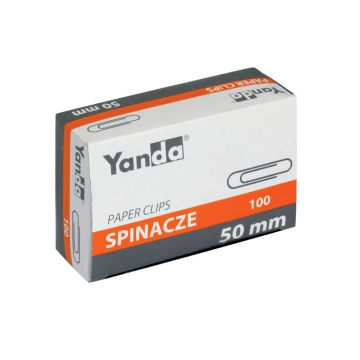 Spinacze okrągłe 50mm YANDA [100]